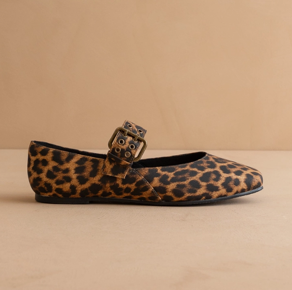 Leopard Soho Ballet Flats