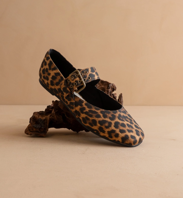 Leopard Soho Ballet Flats
