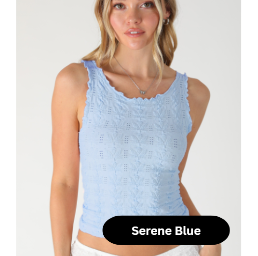 Lettuce Edge Tank Top