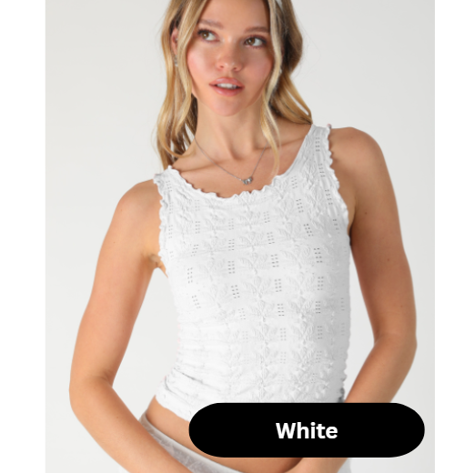 Lettuce Edge Tank Top