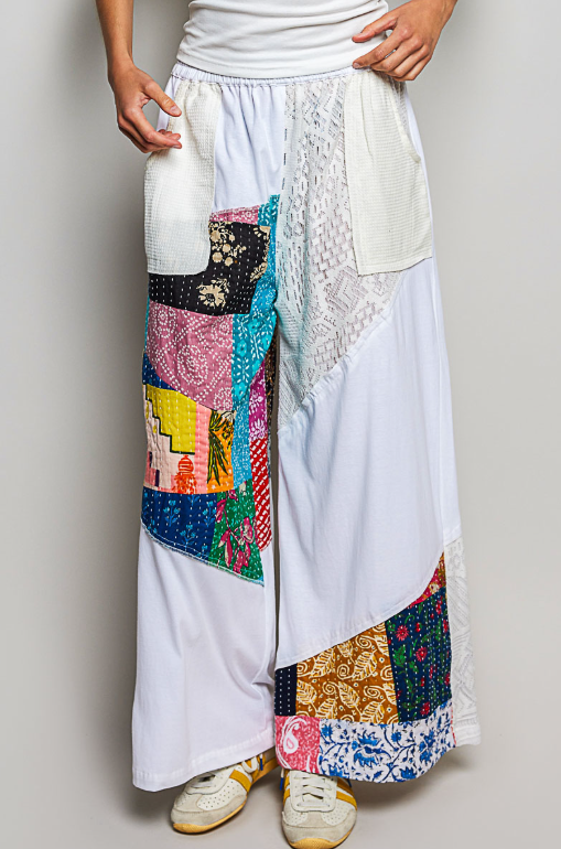 Light Of Mine Patchwork Pants