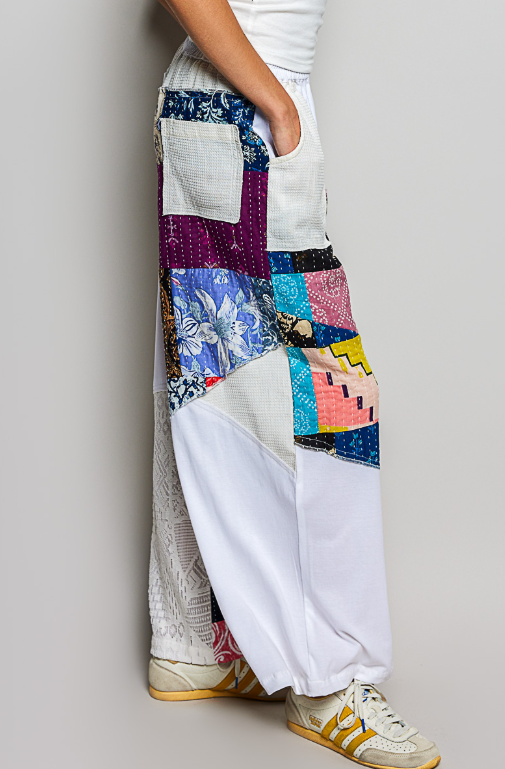 Light Of Mine Patchwork Pants