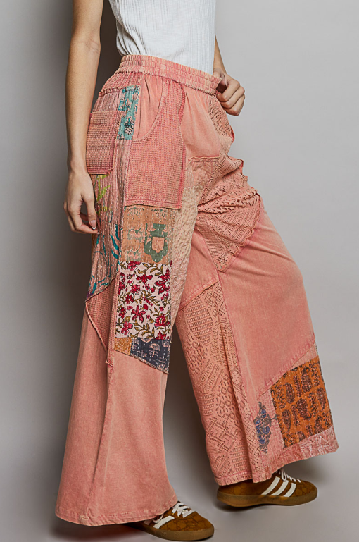 Light Of Mine Patchwork Pants