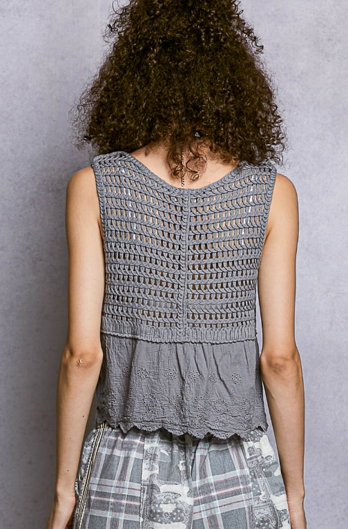 Refined Touch Embroidered Top