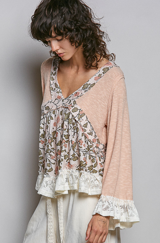 Earthsong Floral Top