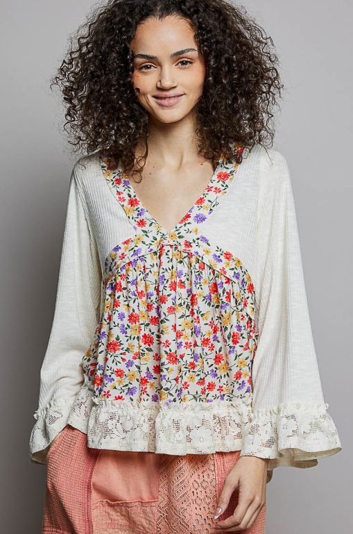 Earthsong Floral Top