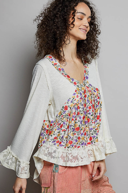 Earthsong Floral Top