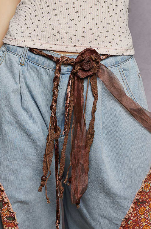 Ribbon Flower Belt