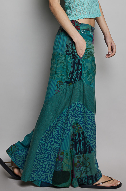 Woodstock Revival Patchwork Pants