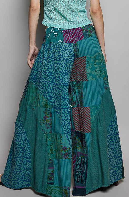 Woodstock Revival Patchwork Pants