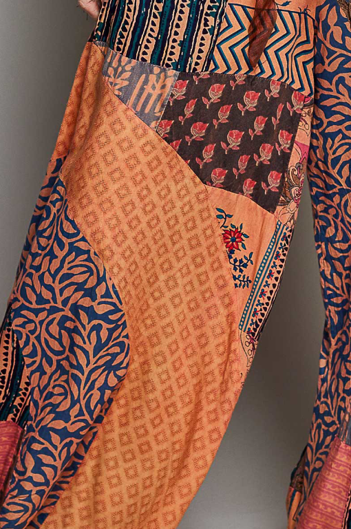 Woodstock Revival Patchwork Pants