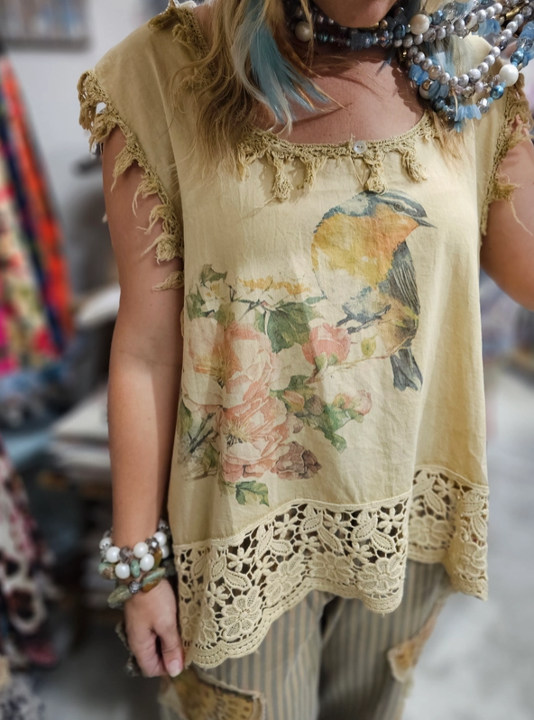 Robin Delight Butterfly Shirt