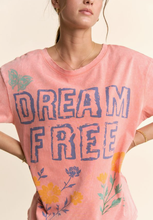 Dream Free Graphic Tee