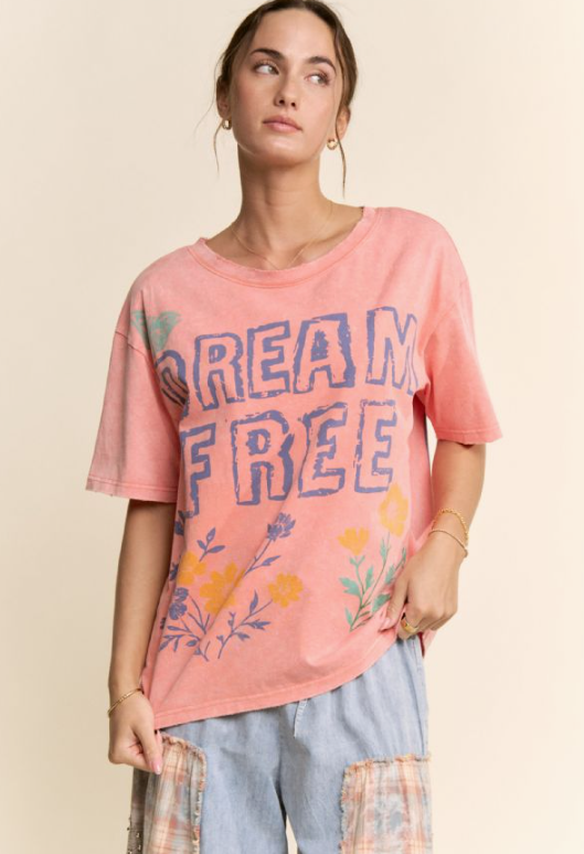 Dream Free Graphic Tee