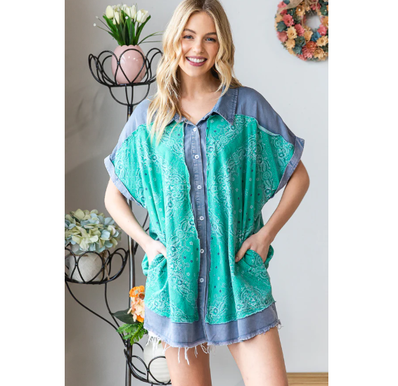 Roadtrippin Tencel Top