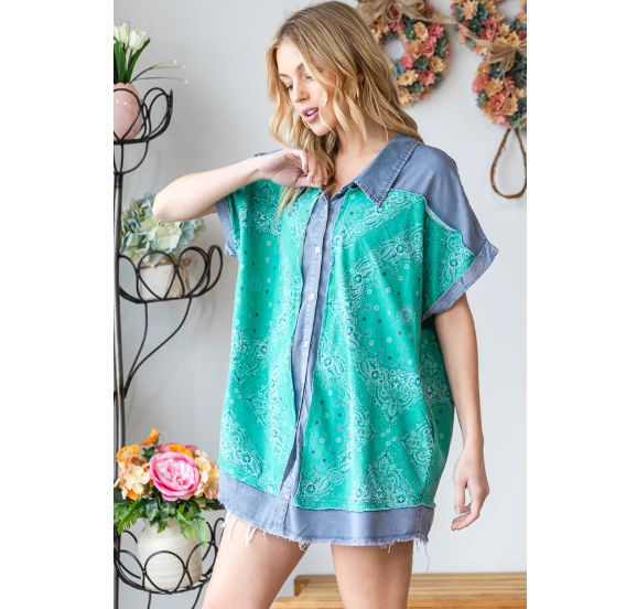 Roadtrippin Tencel Top