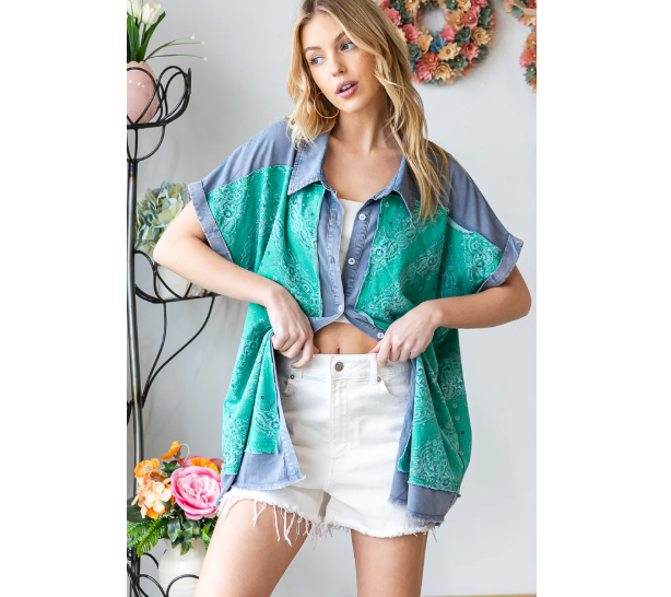 Roadtrippin Tencel Top