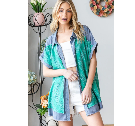 Roadtrippin Tencel Top