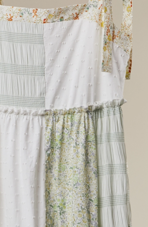 Patch Me in the Sunshine Maxi Dress