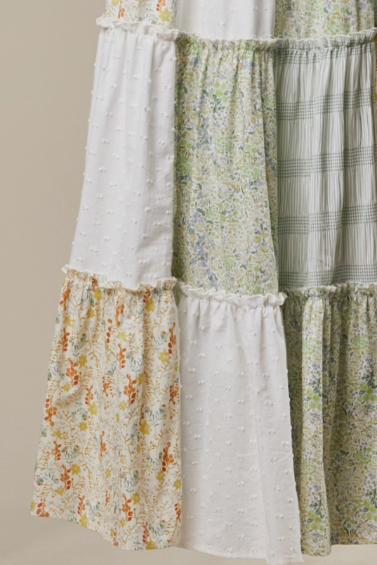 Patch Me in the Sunshine Maxi Dress