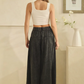 Black Pintuck Pants *Final Sale*
