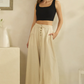 Black Pintuck Pants *Final Sale*