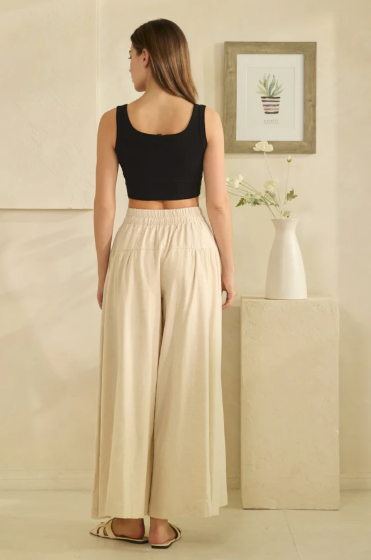 Black Pintuck Pants *Final Sale*