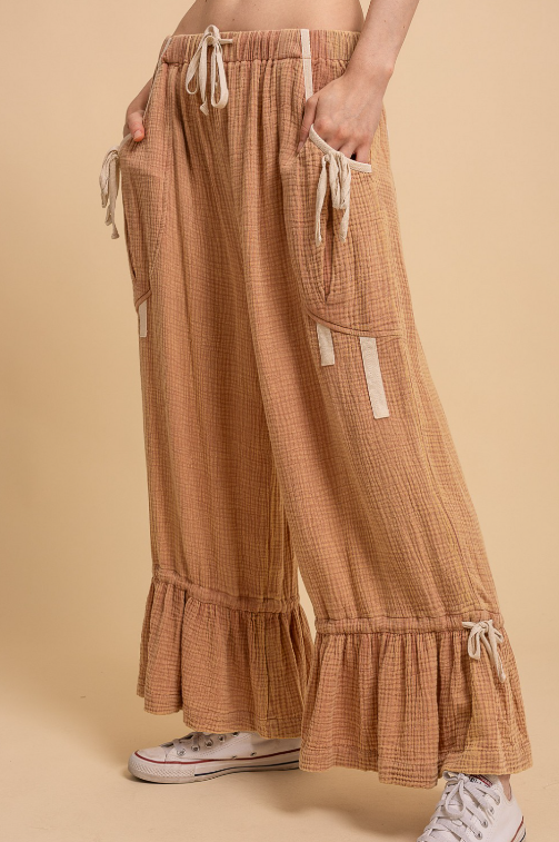 Breeze On By Cotton Pants