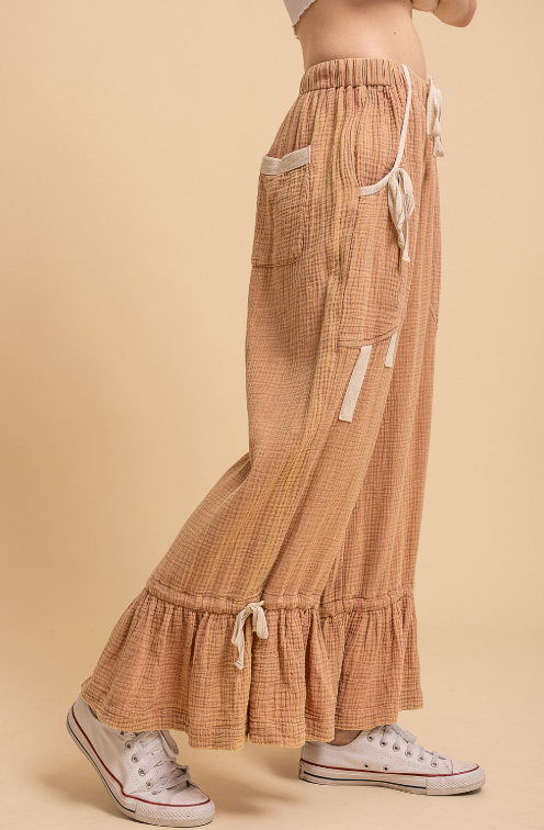 Breeze On By Cotton Pants