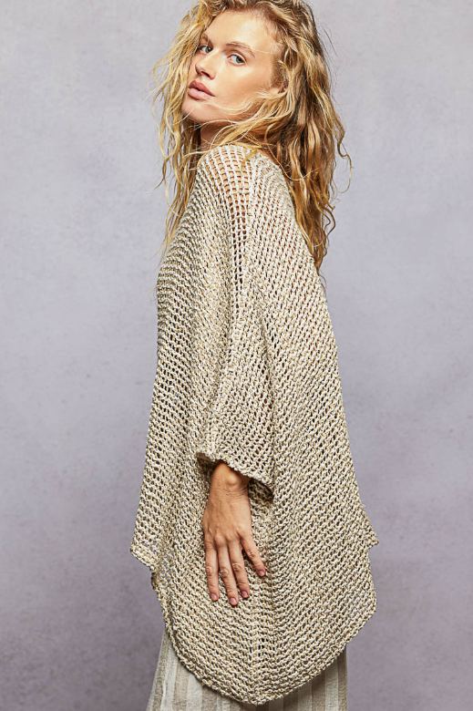 Silk Knit Top