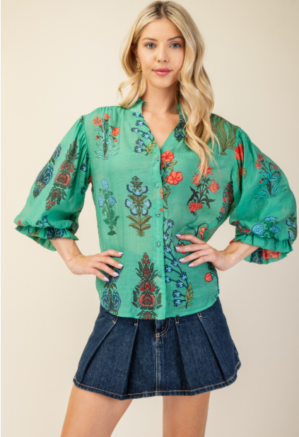 Sweet On You Floral Top