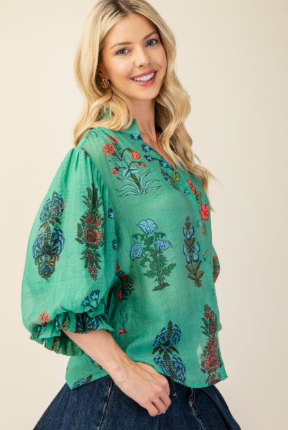 Sweet On You Floral Top