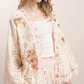 Storybook Eyelet Cardigan