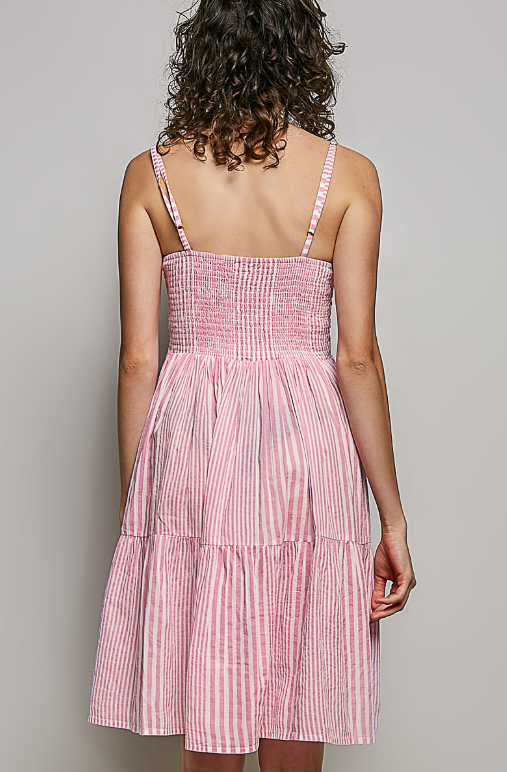 Striped Cotton Dress