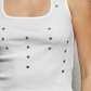 Grommet Ribbed Tanks *Doorbuster*Final Sale*