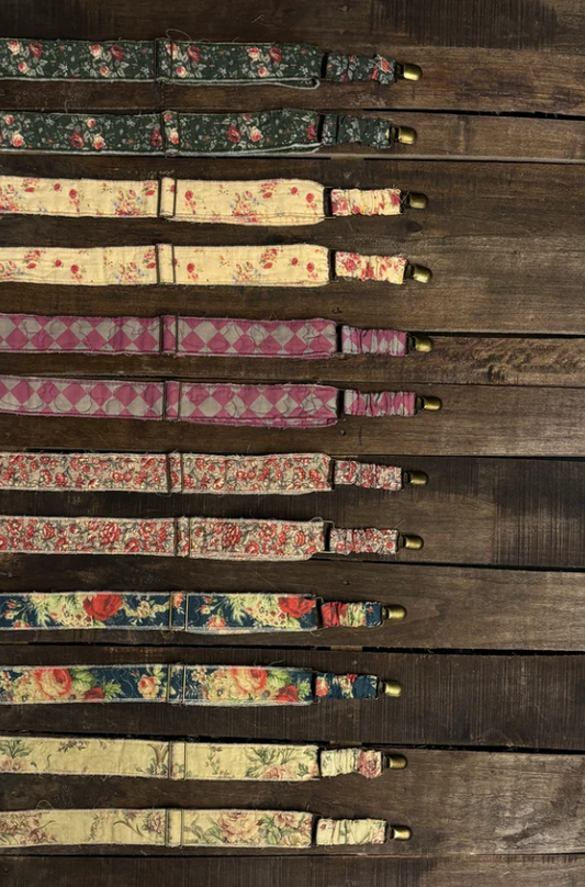 Quilted Gypsy Suspenders