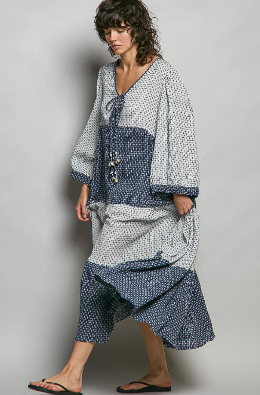 Coastin' Embroidered Dress