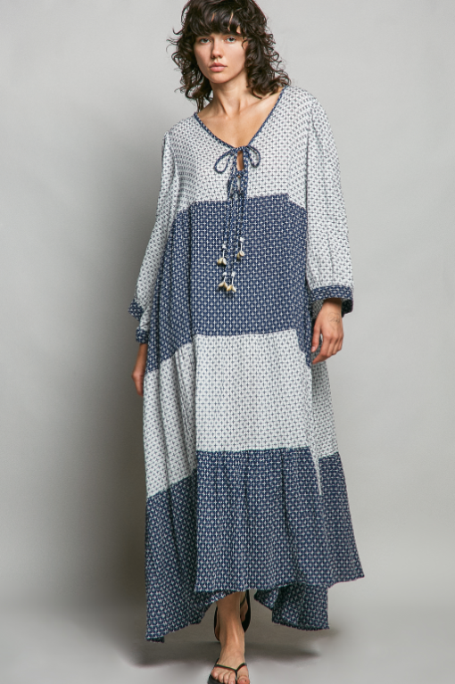 Coastin' Embroidered Dress