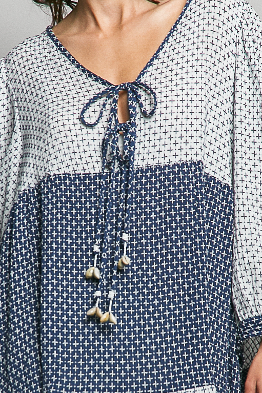 Coastin' Embroidered Dress