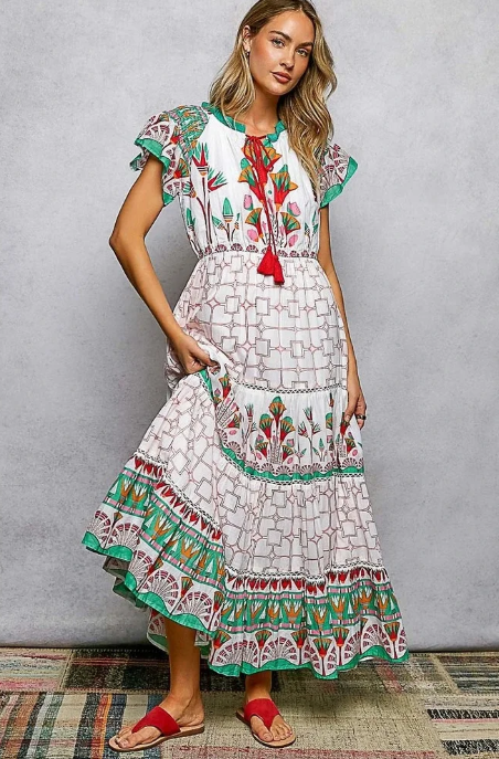 Tulum Tides Maxi Dress