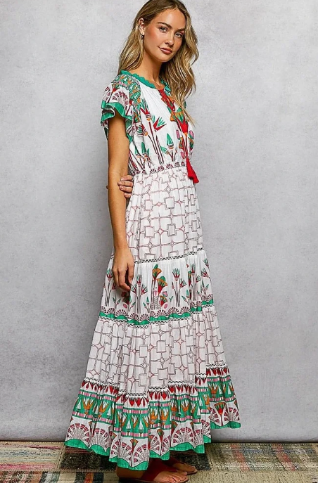 Tulum Tides Maxi Dress