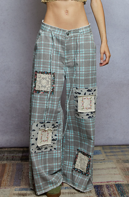 Vibe Check Plaid Pants