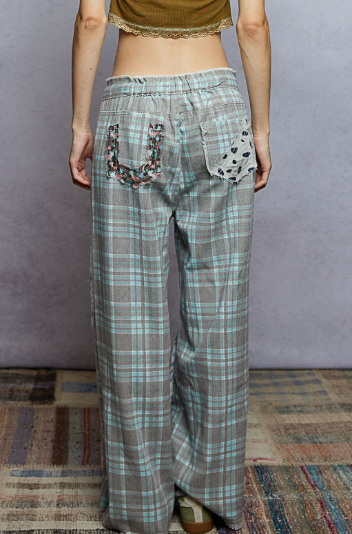 Vibe Check Plaid Pants
