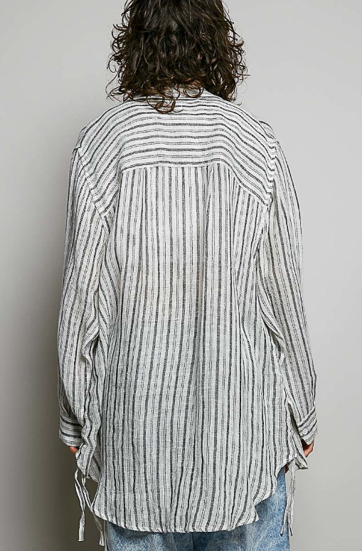 Sandbar Striped Linen Top *Final Sale*