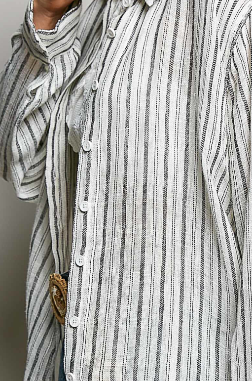 Sandbar Striped Linen Top *Final Sale*