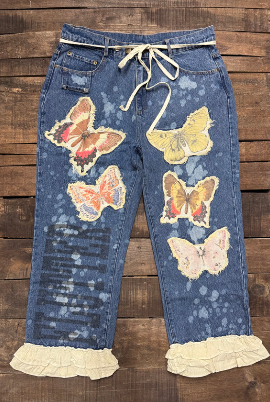 Flutter Sky Jeans