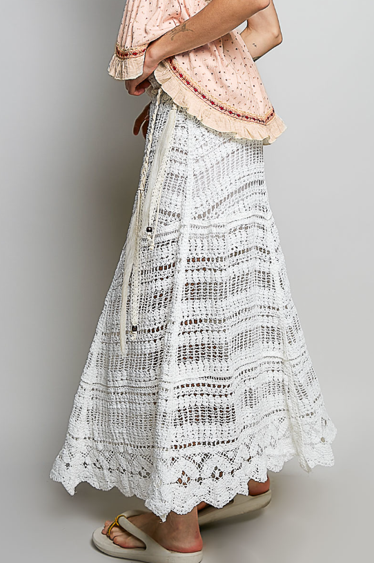 Soulshine Crochet Maxi Skirt