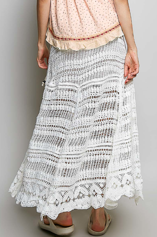 Soulshine Crochet Maxi Skirt