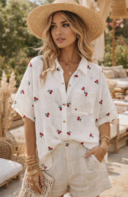 Amour Cerise Top