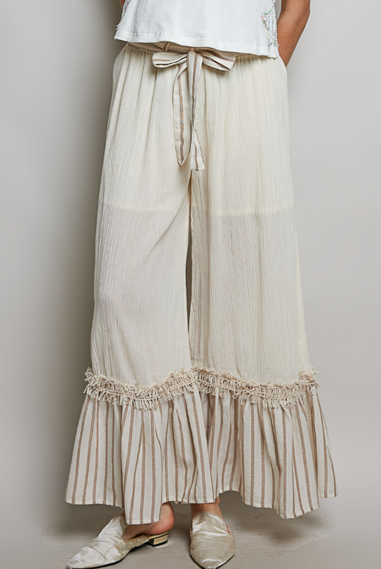 Ticket to Paradise Cotton Pants